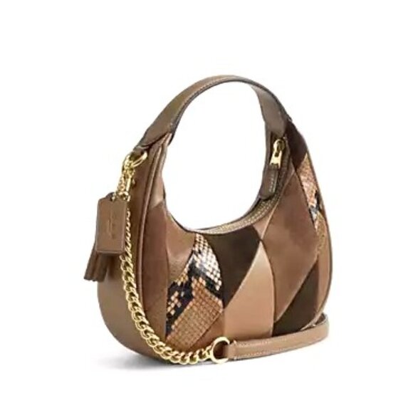 Carmen Mini Crossbody Bag With Patchwork   - Picture 2 of 4